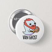 Van Geist Lustiger Künstler Geist Pun Button (Vorne & Hinten)