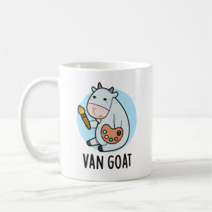 Van Goat Funny Artist Pun Kaffeetasse