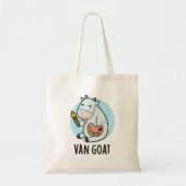 Van Goat Funny Artist Pun Tragetasche (Vorne)