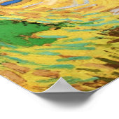 Van Gogh - A Lane Near Arles, Poster (Ecke)