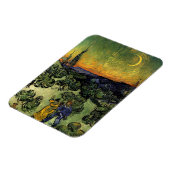 Van Gogh: Abend Promenade Magnet (Linke Seite)