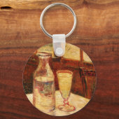 Van Gogh Absinthe Vintager Impressionismus Stillle Schlüsselanhänger (Vorderseite)