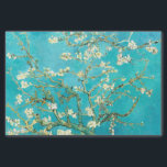 VAN GOGH Almond Bllossoms Seidenpapier<br><div class="desc">"van gogh",  vincent,  "Mandelblüten",  Blume,  "berühmtes Gemälde",  Vintag,  "Fine Art",  blumenblau</div>