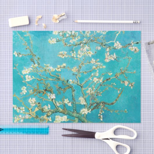 VAN GOGH Almond Bllossoms Seidenpapier (Handwerk)