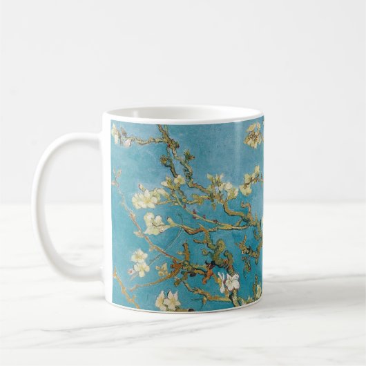 Van Gogh Almond Blossom (1890)  Kaffeetasse (Links)