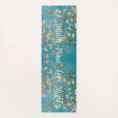 Van Gogh Almond Blossom (1890) Poster Yogamatte (Rückseite)