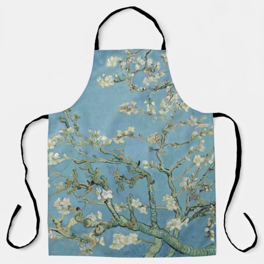 Van Gogh Almond Blossom Blumengemälde Schürze (Vorderseite)