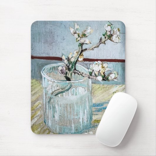 Van Gogh Almond Blossom Mousepad (Mit Mouse)