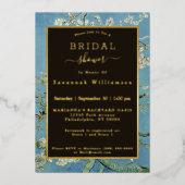 Van Gogh Almond Blossom Painting Brautparty Folieneinladung (Vorderseite)