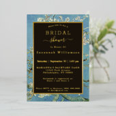 Van Gogh Almond Blossom Painting Brautparty Folieneinladung (Stehend vorne)