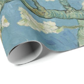 Van Gogh Almond Blossom Painting Geschenkpapier (Rolleneckpunkt)