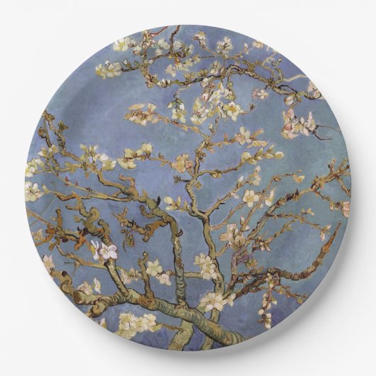 Van Gogh Almond Blossom Papierplatte Pappteller (Vorderseite)