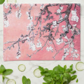 Van Gogh Almond Blossom pfirsich pink Geschirrtuch (Gefaltet)