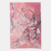 Van Gogh Almond Blossom pfirsich pink Geschirrtuch (Vertikal)