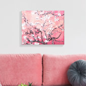 Van Gogh Almond Blossom pfirsich pink Leinwanddruck (Insitu (Wohnzimmer))