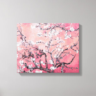 Van Gogh Almond Blossom pfirsich pink Leinwanddruck