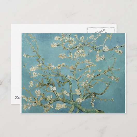 Van Gogh Almond Blossom Postkarte (Vorne/Hinten)