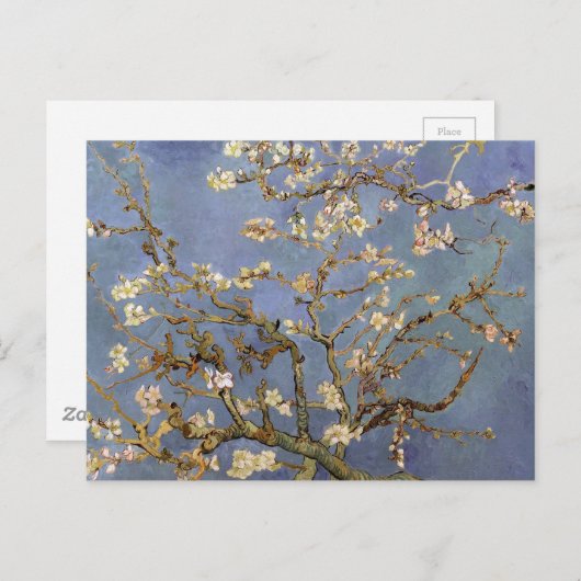 Van Gogh Almond Blossom Postkarte (Vorne/Hinten)