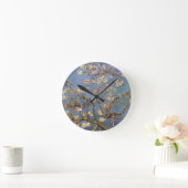 Van Gogh Almond Blossom Runde Wanduhr (Zuhause)