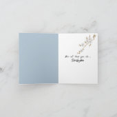 Van Gogh Almond Blossom Vielen Dank Dankeskarte (Innenseite)