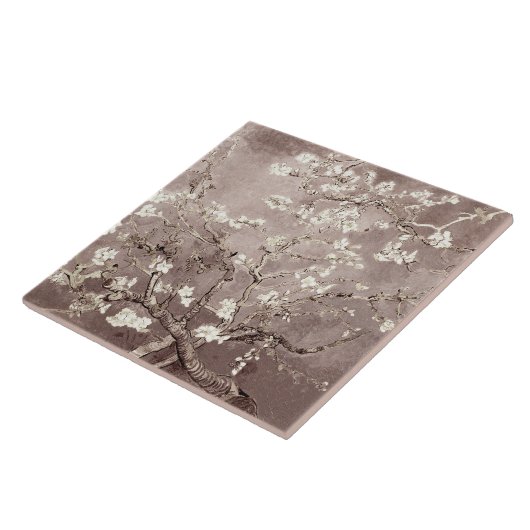 Van Gogh Almond Blossoms Beige Fliese (Seite)