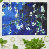 Van Gogh Almond Blossoms blauer Himmel Geschirrtuch (Gefaltet)