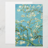 Van Gogh Almond Blossoms Briefpapier (Vorne/Hinten)