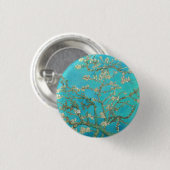 Van Gogh Almond Blossoms Button (Vorne & Hinten)