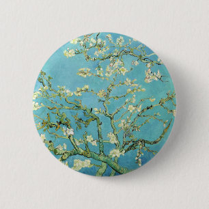 Van Gogh Almond Blossoms Button