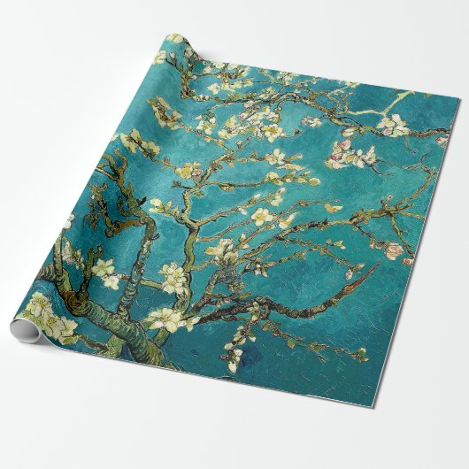 Van Gogh Almond Blossoms Classic Impressionism Geschenkpapier (Ungerollt)
