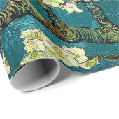 Van Gogh Almond Blossoms Classic Impressionism Geschenkpapier (Rolleneckpunkt)