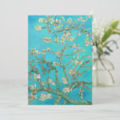 Van Gogh Almond Blossoms Einladung (Stehend Vorderseite)