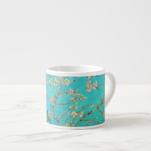 Van Gogh Almond Blossoms Espressotasse (Vorderseite Rechts)