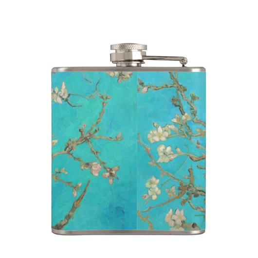 Van Gogh Almond Blossoms Flachmann (Rückseite)