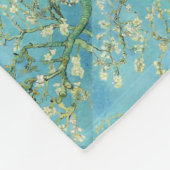 Van Gogh Almond Blossoms Fleecedecke (Ecke)