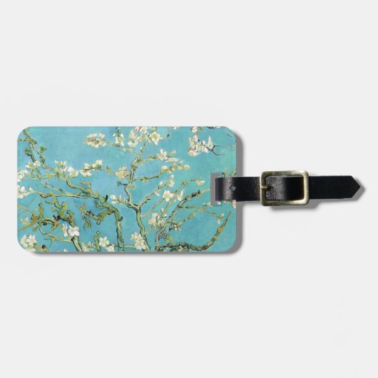 Van Gogh Almond Blossoms Gepäckanhänger (Vorderseite horizontal)
