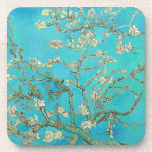 Van Gogh Almond Blossoms Getränkeuntersetzer (Vorderseite)