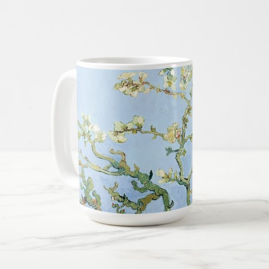 Van Gogh Almond Blossoms Kaffeetasse (Vorderseite Links)