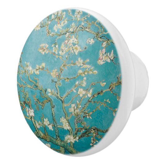 Van Gogh Almond Blossoms Keramikknauf (Rechts)