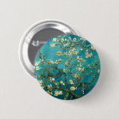 Van Gogh Almond Blossoms Klassischer Impressionism Button (Vorne & Hinten)