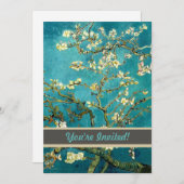 Van Gogh Almond Blossoms Klassischer Impressionism Einladung (Vorne/Hinten)
