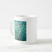Van Gogh Almond Blossoms Klassischer Impressionism Kaffeetasse (Vorderseite Links)