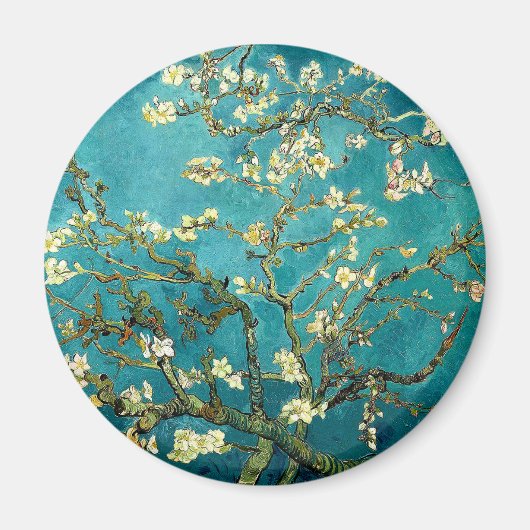 Van Gogh Almond Blossoms Klassischer Impressionism Magnet (Vorne)