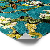 Van Gogh Almond Blossoms Klassischer Impressionism Poster (Ecke)