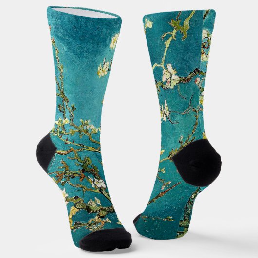 Van Gogh Almond Blossoms Klassischer Impressionism Socken (Gewinkelt)