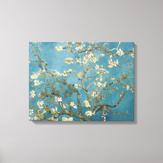 Van Gogh Almond Blossoms Leinwand (Vorderseite)