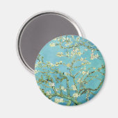 Van Gogh Almond Blossoms Magnet (Vorderseite/Rückseite)