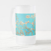 Van Gogh Almond Blossoms Mattglas Bierglas (Vorderseite Links)