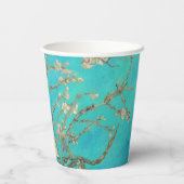 Van Gogh Almond Blossoms Pappbecher (Rückseite)