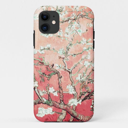 Van Gogh Almond Blossoms Peach Case-Mate iPhone Hülle (Rückseite)